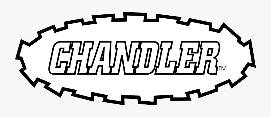 Chandler Skates Logo Black And White - Chandler, Transparent Clipart
