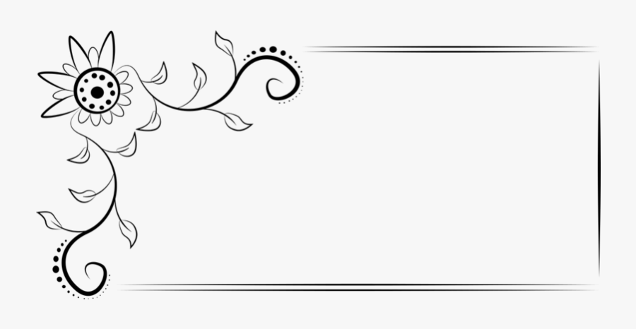 Text Box Frame - Border Text Box Transparent Png, Transparent Clipart