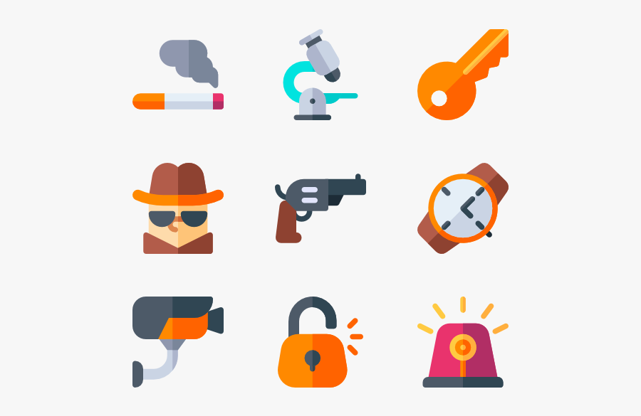 Icon Packs Vector - Private Investigator Icon, Transparent Clipart