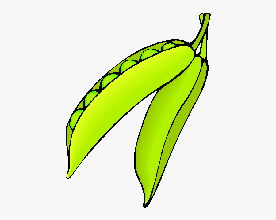 Banana Pea Vegetarian Cuisine - Pea, Transparent Clipart
