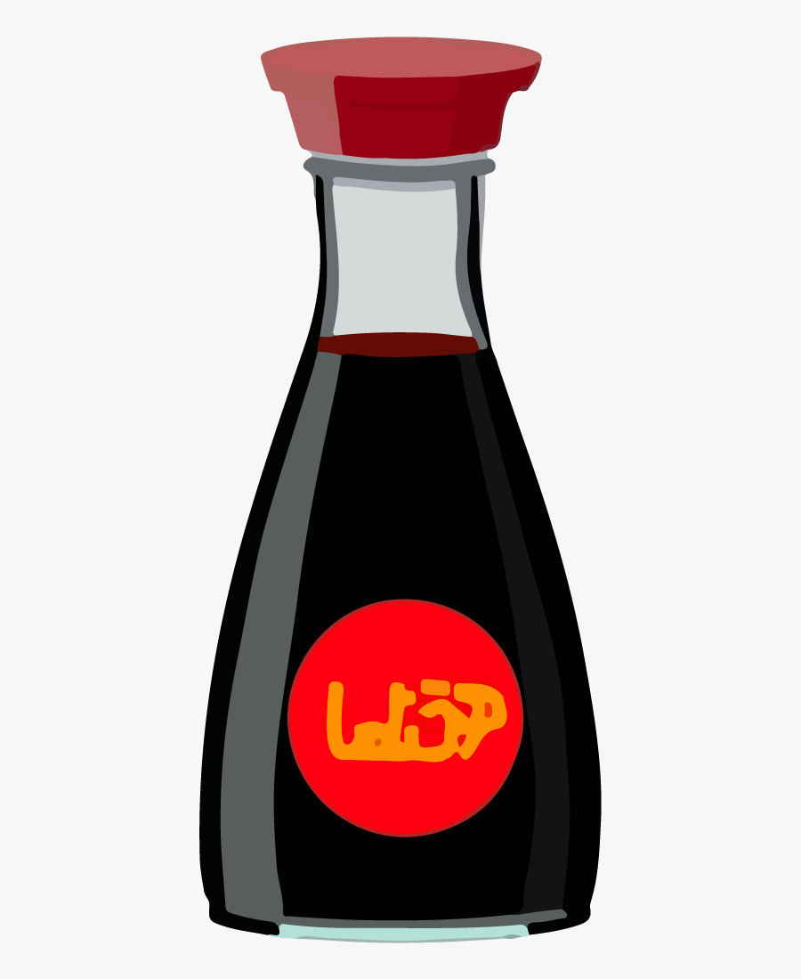 Ketchup Clipart Soy Sauce - Soy Sauce Clipart Png, Transparent Clipart