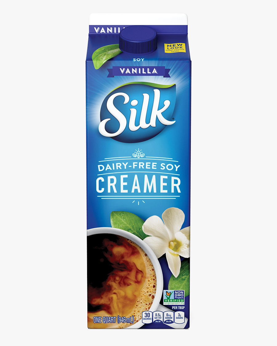 Clip Art Chinese Soy Milk - Silk Soy Creamer, Transparent Clipart