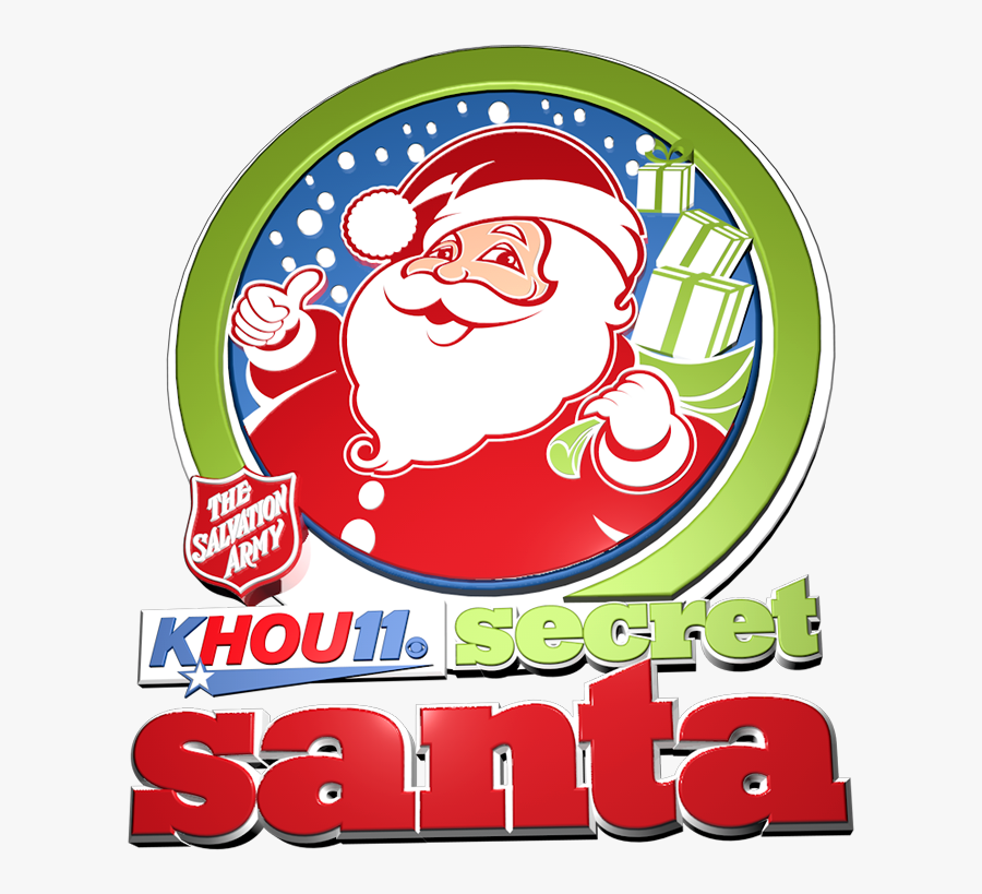 Secret Santa Logo - Khou 11 Secret Santa, Transparent Clipart