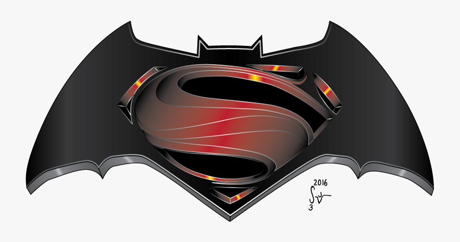 Transparent Batman Vs Superman Clipart - Batman Vs Superman Logo 2016, Transparent Clipart