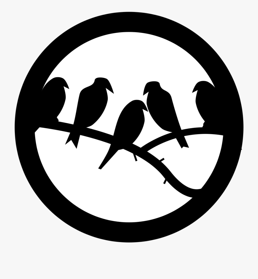 Bird Badge - Cooperation Icon Svg, Transparent Clipart
