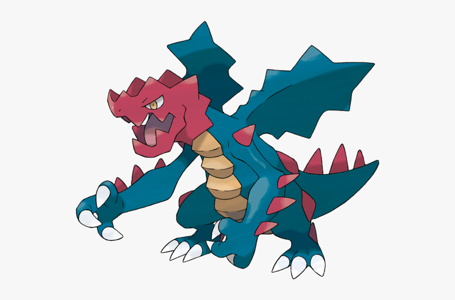 Black And White Seem To Be The Black Sheep Of The Series, - Pokemon Druddigon, Transparent Clipart