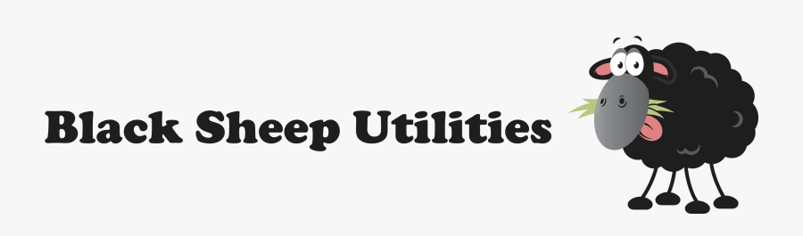 Black Sheep Utilities - Graphics, Transparent Clipart