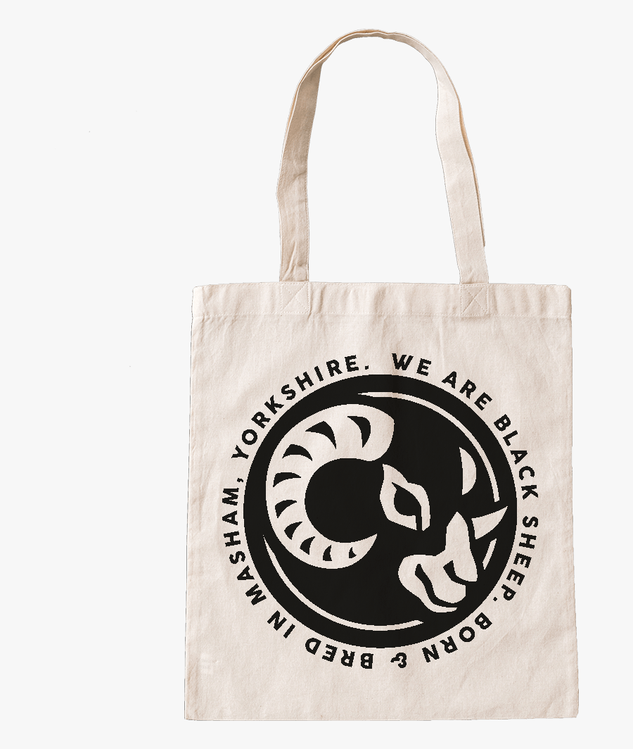 Transparent Tote Bag Png - Black Sheep Brewery, Transparent Clipart