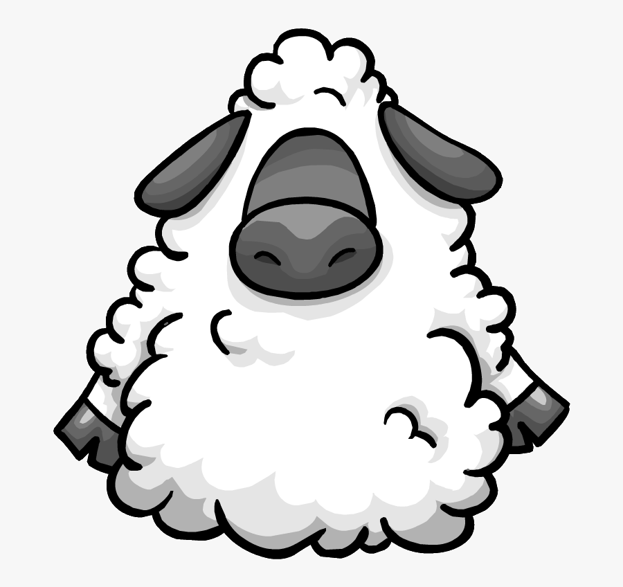 Big Bad Wool Suit - Sheep Club, Transparent Clipart