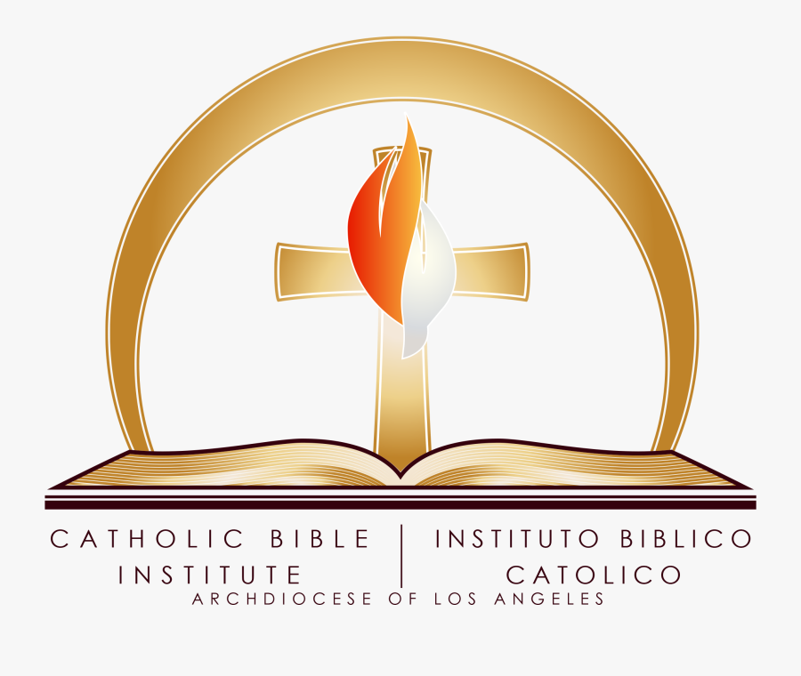 Transparent Bible And Cross Clipart - Logos Bible Institute, Transparent Clipart