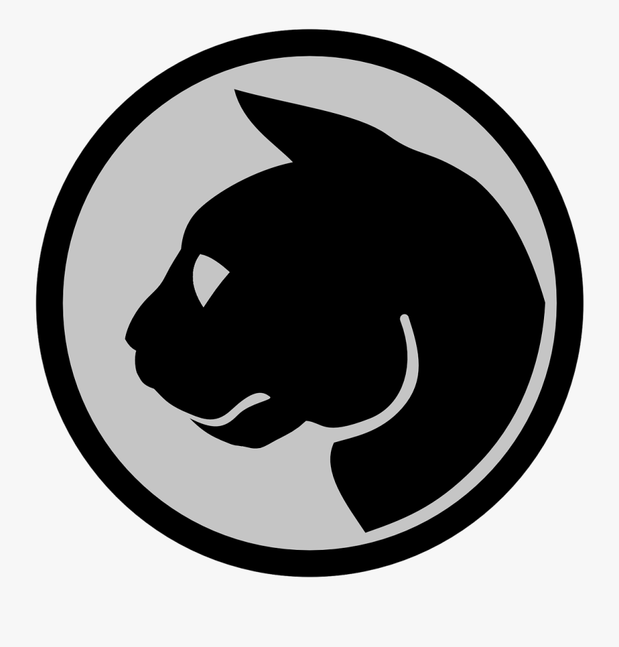 Cat Head Logo Free Picture - Tux Exchange, Transparent Clipart