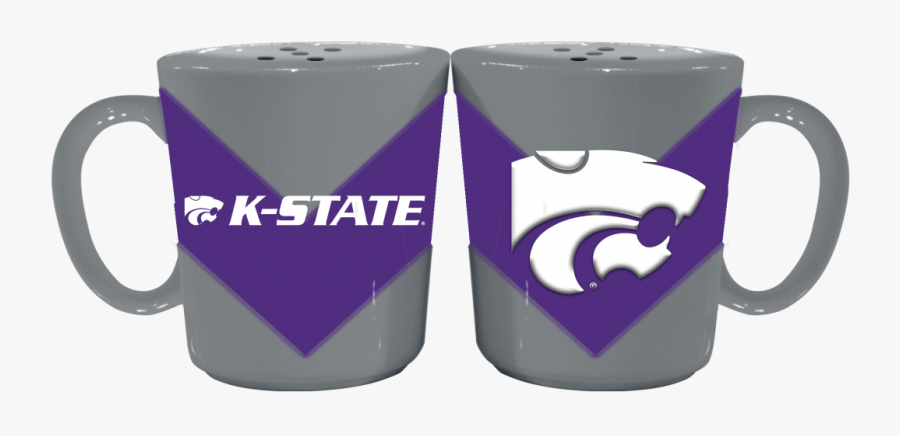 Kansas State Wildcats Chevron Style Salt & Pepper Shaker - Mug, Transparent Clipart