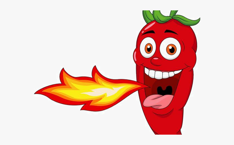 Chili Cartoon, Transparent Clipart