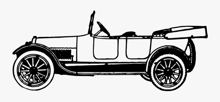 Transparent Automobile Png - Vintage Car Png Clipart, Transparent Clipart