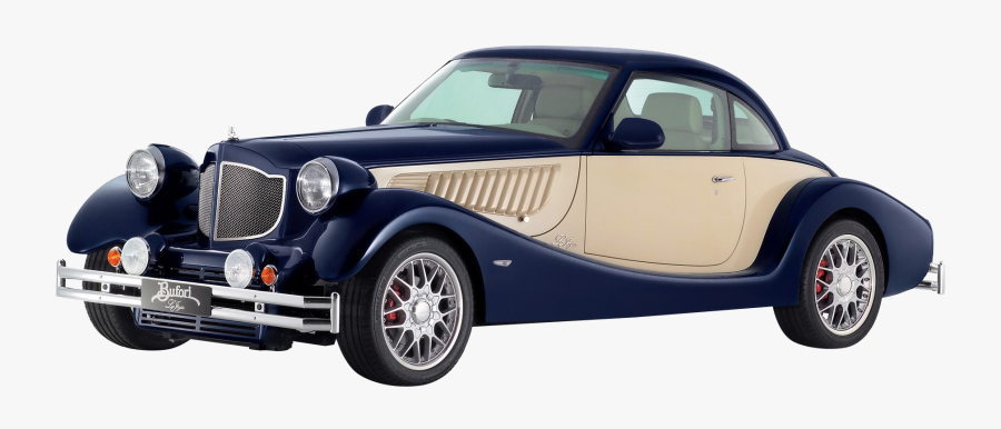 Antique Paper Model Cars, Transparent Clipart