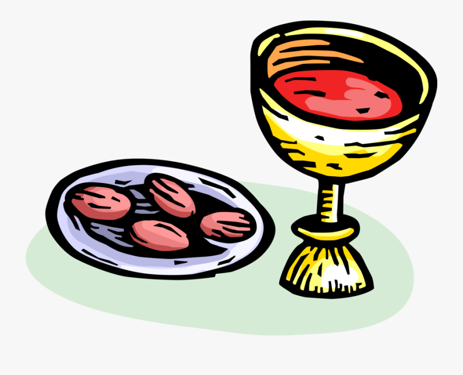 Holy Eucharist Vector Image, Transparent Clipart