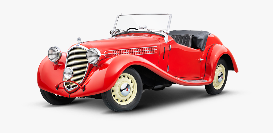 Classic Car Clipart 32 Ford Roadster - Skoda Rapid Monte 1937, Transparent Clipart