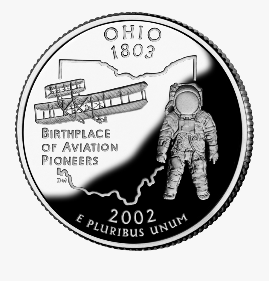 Ohio State Quarter, Transparent Clipart