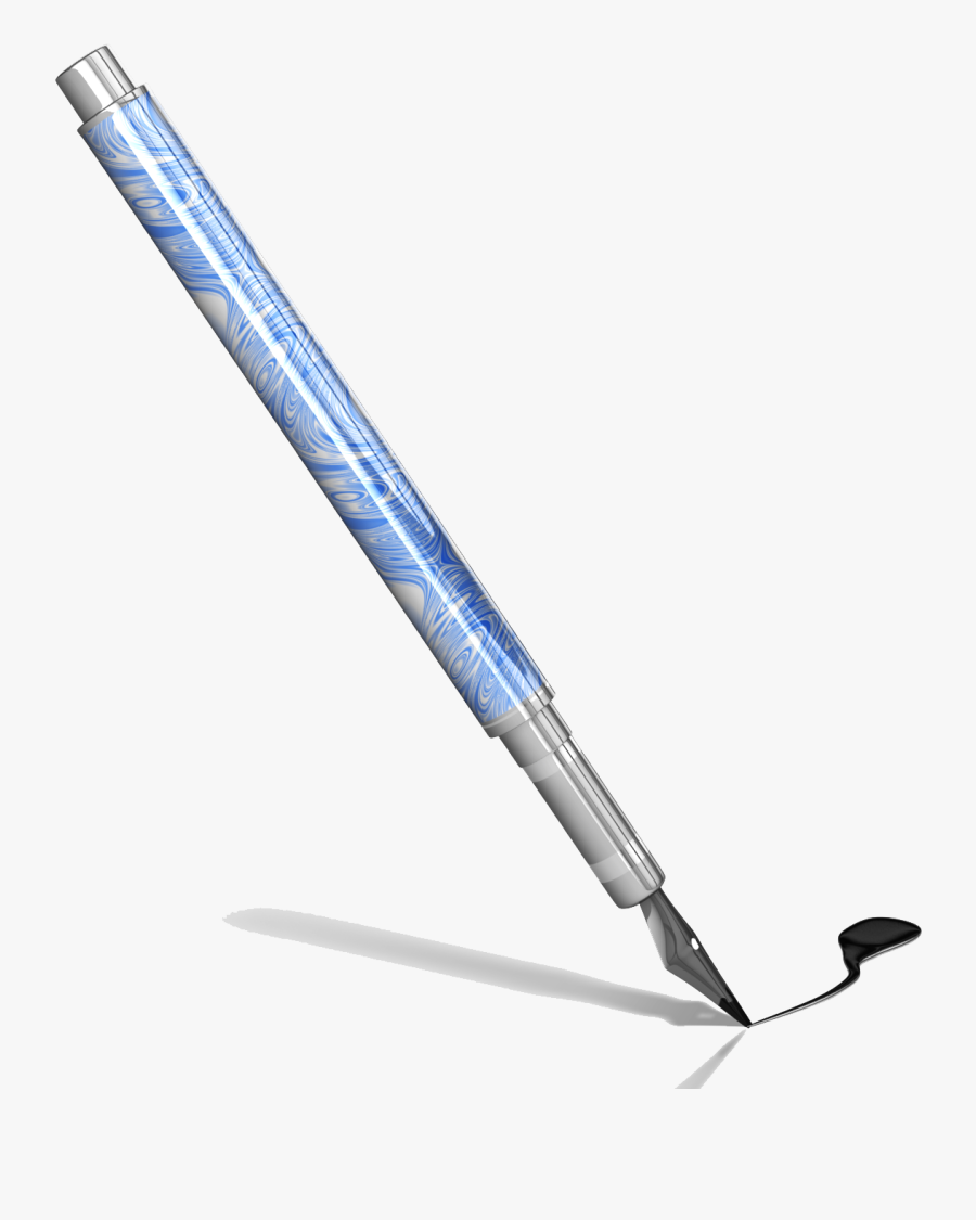 Writing Pen Png File - Animated Writing Pen, Transparent Clipart