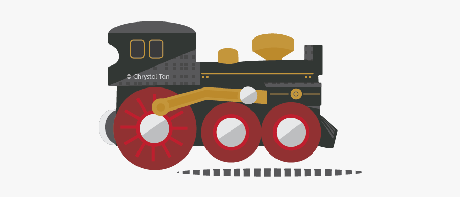 Locomotive, Transparent Clipart