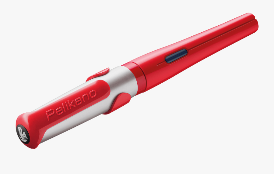 Transparent Red Pen Png - Pelikan Pelikano Fountain Pen, Transparent Clipart