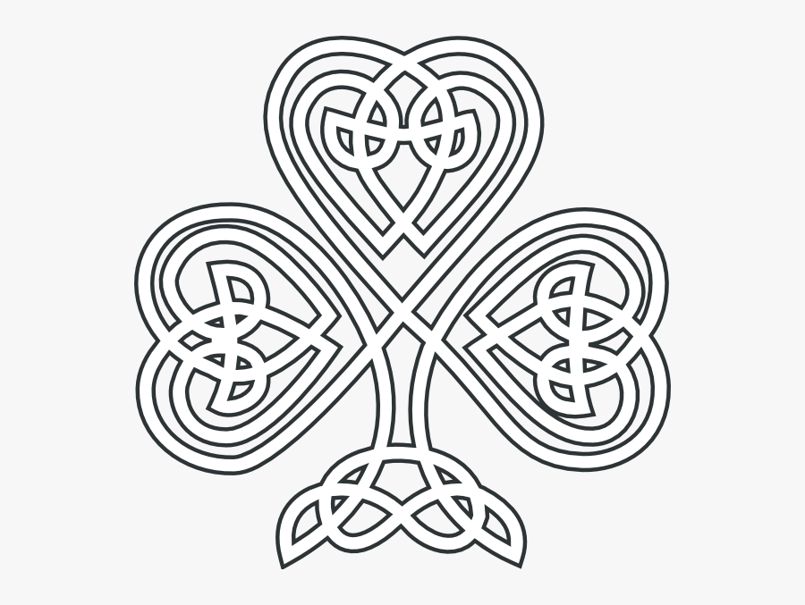 Transparent Celtic Knot Png - Stained Glass Patterns Religions, Transparent Clipart