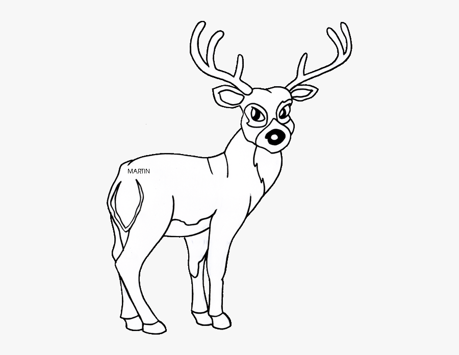 Ohio State Animal - Ohio State Animal Black & White, Transparent Clipart