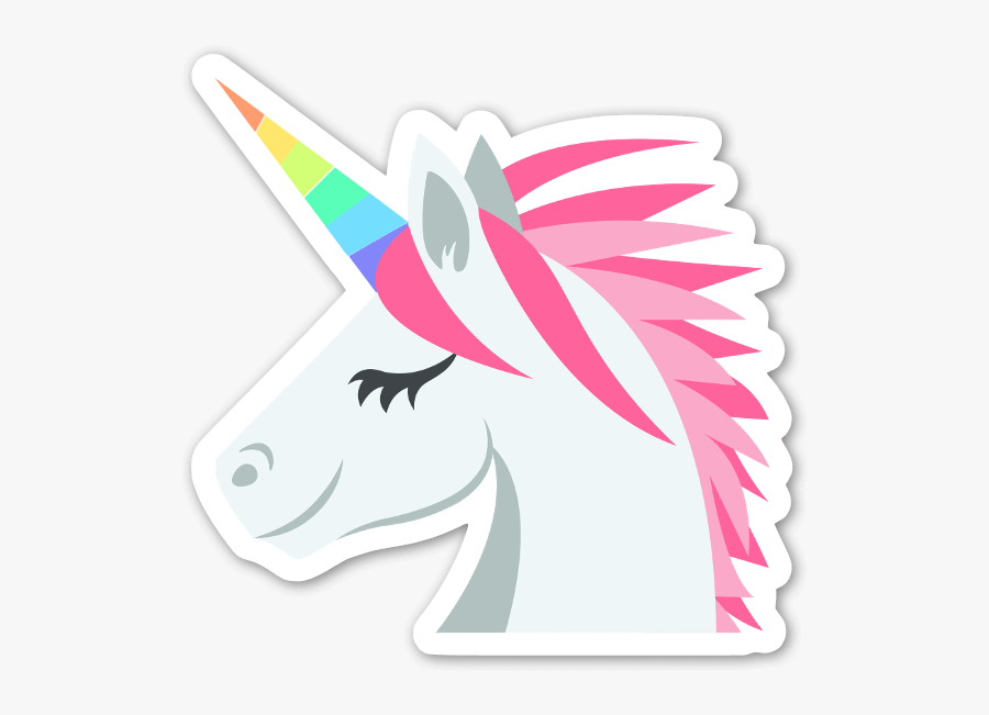 Transparent Background Unicorn Clipart Free - Unicorn Face From Side, Transparent Clipart