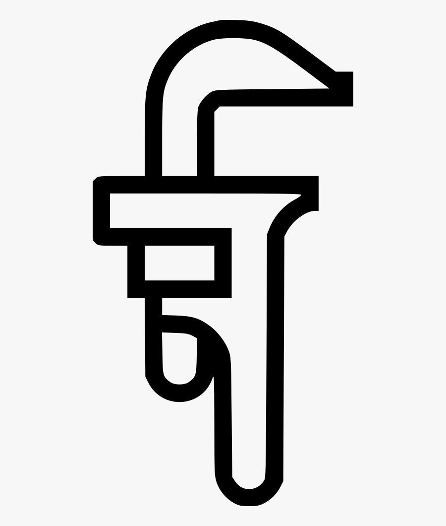 Pipe Wrench - Wrench, Transparent Clipart