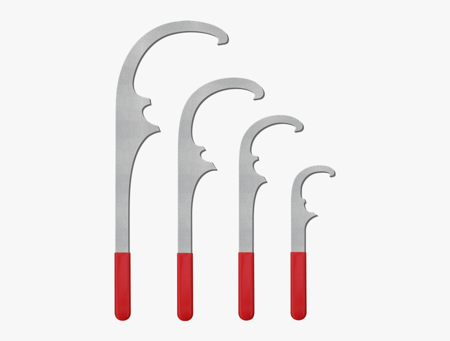 Shown From Left To Right - Compression Coupler Wrench, Transparent Clipart