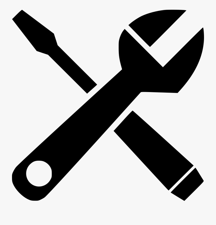 Adjustable Wrench Screwdriver - Wrench And Screwdriver Icon Png, Transparent Clipart