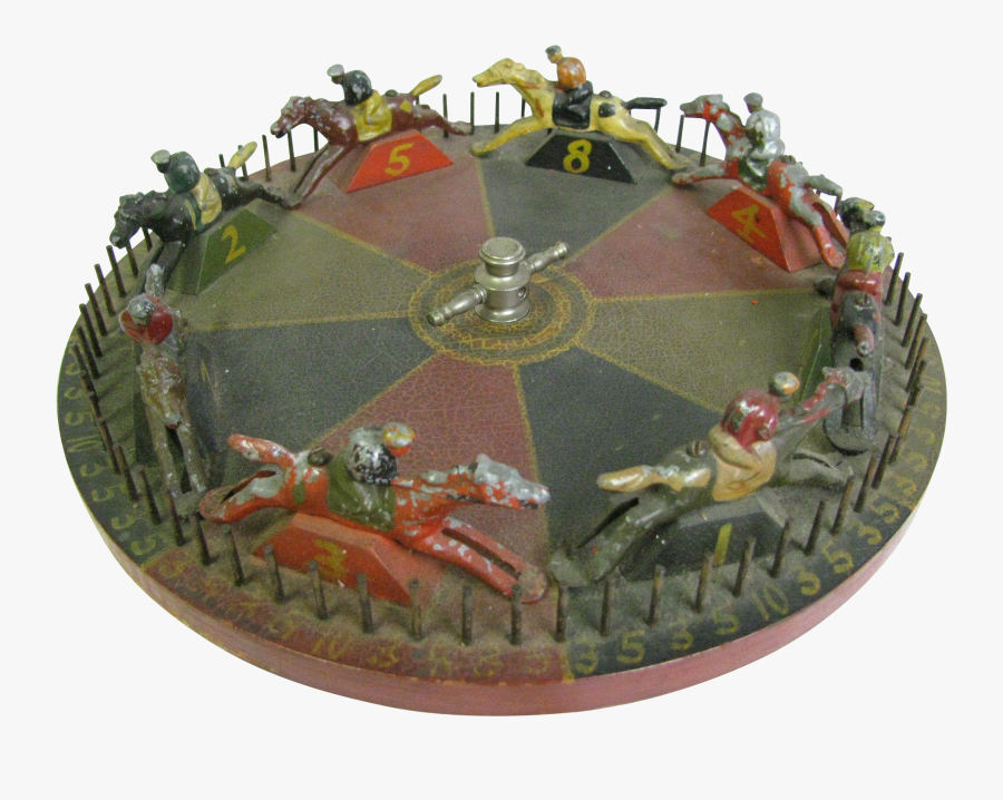 Antique Wheel Of Chance Folk Art - Carnival Antique Wheels Of Chance, Transparent Clipart
