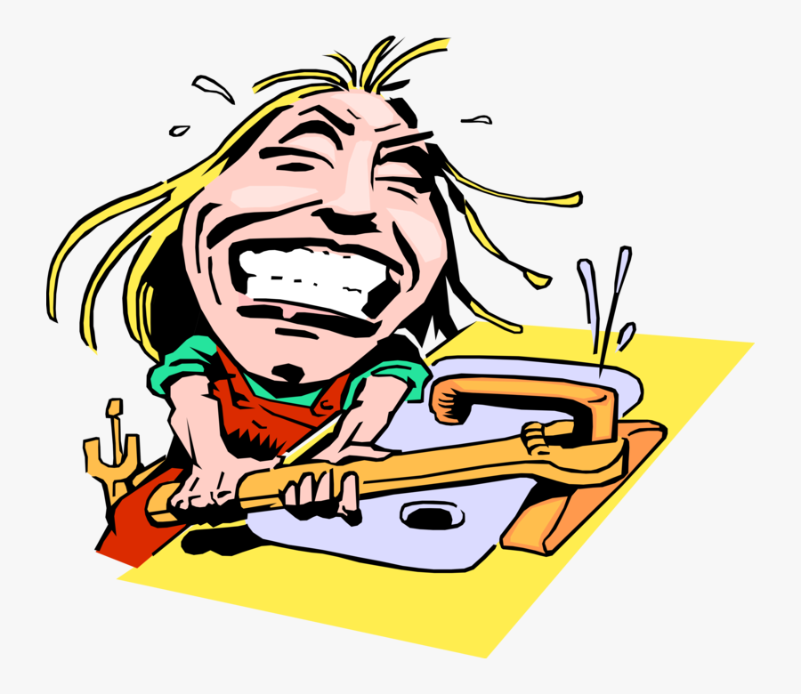 With Pipe Wrench Vector - Kitchen Sink Broke Images Clipart, Transparent Clipart