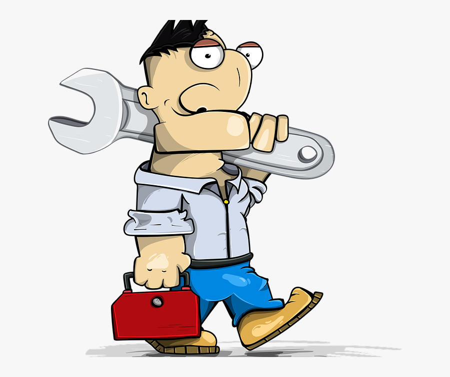 When The Pipes Are Knocking Long Beach Plumbers - Teknisi Kartun, Transparent Clipart