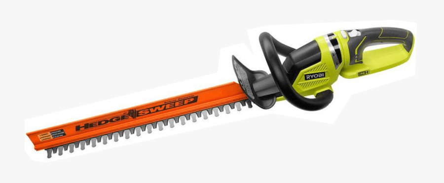 Ryobi Hedge Trimmer, Transparent Clipart