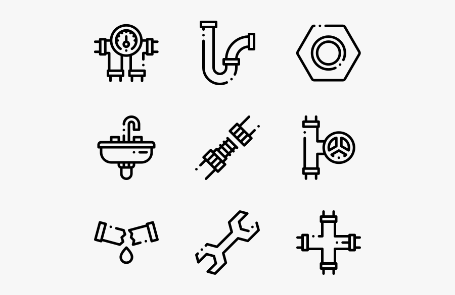 Plumber - Icon, Transparent Clipart