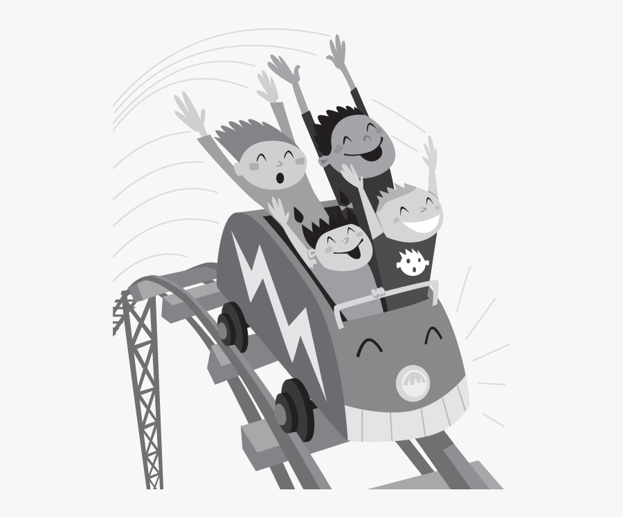 Roller Coaster Clipart Transparent, Transparent Clipart