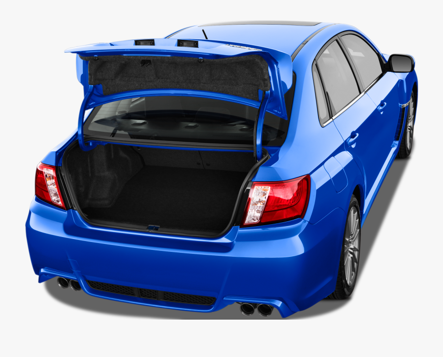 Transparent Open Door Clipart - Subaru Impreza Wrx Sti Trunk, Transparent Clipart