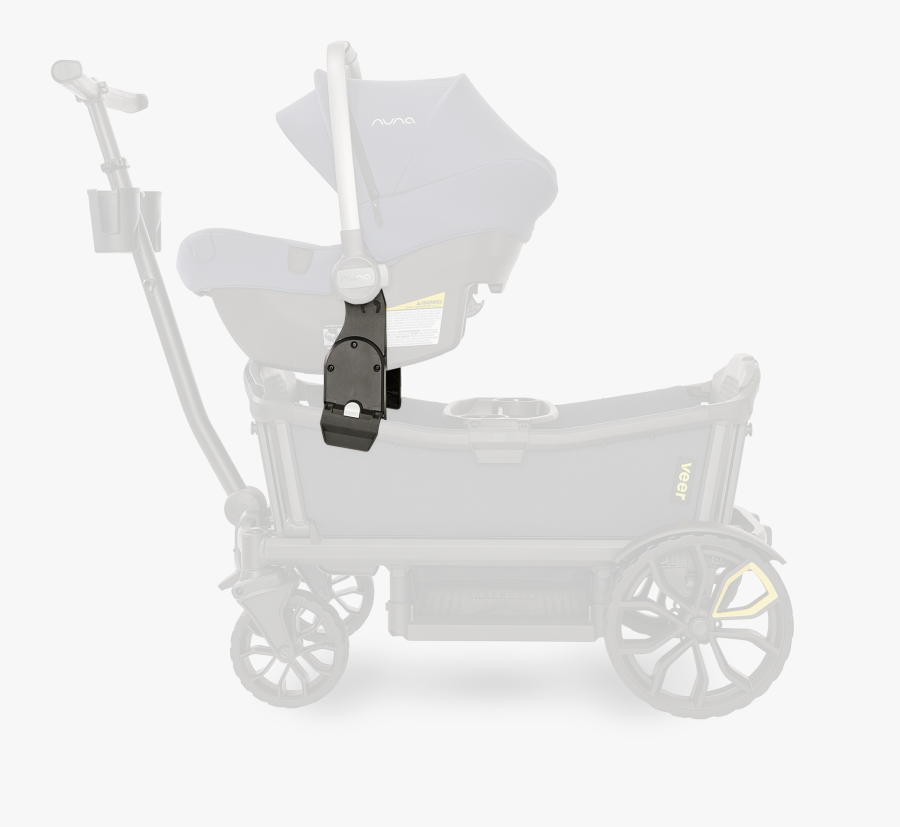 Transparent Oregon Trail Clipart - Wagon With Car Seat Adapter, Transparent Clipart