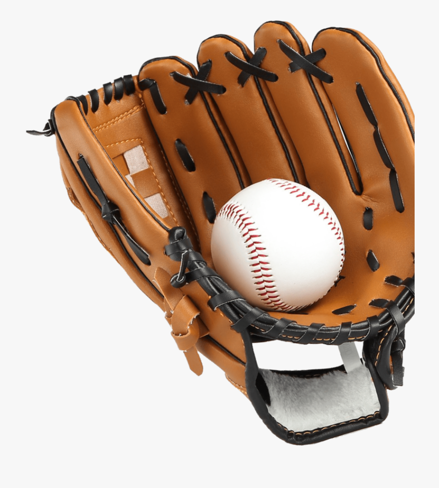 A Baseball Glove With A Ball Inside It Softball , Free Transparent Clipart ClipartKey