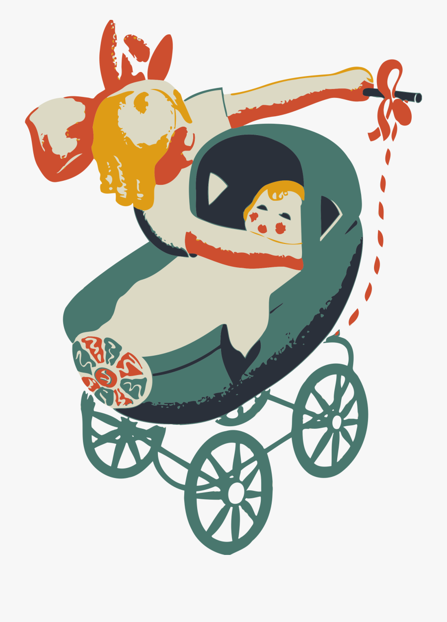 Vehicle,fictional Character,baby Transport - Doll Poster, Transparent Clipart