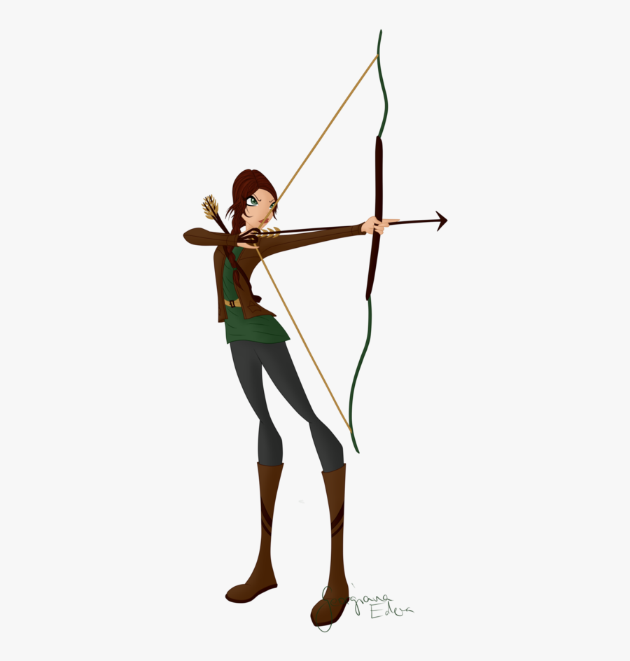 Clipart Royalty Free Download Archery Drawing Katniss - Target Archery, Transparent Clipart