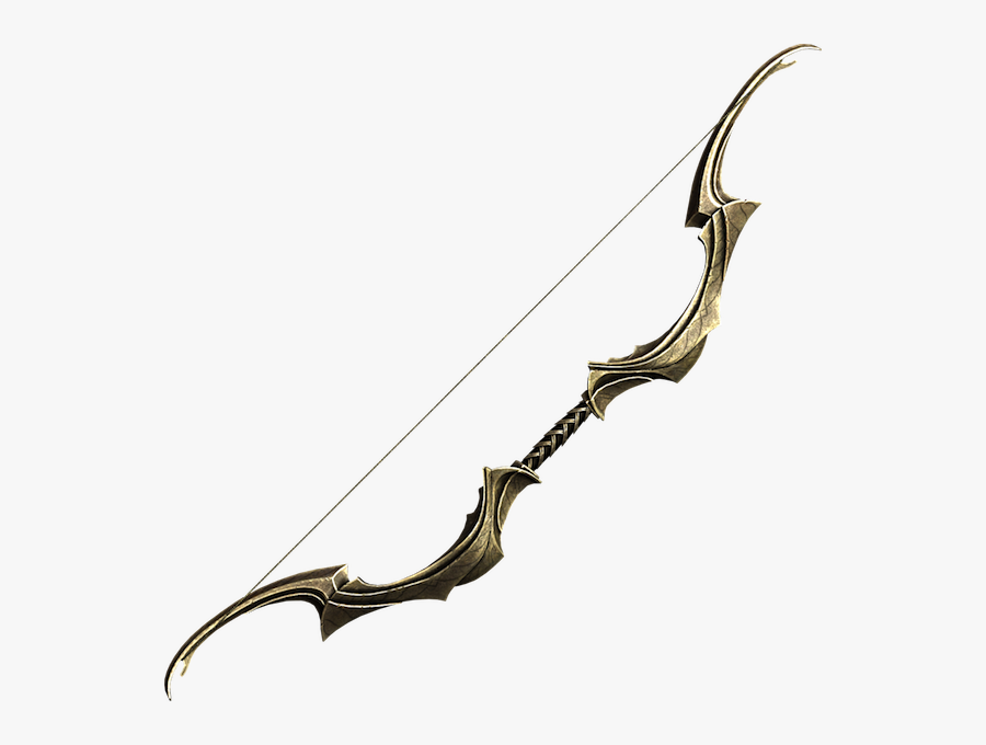 Dungeons Dragons Bow, Transparent Clipart