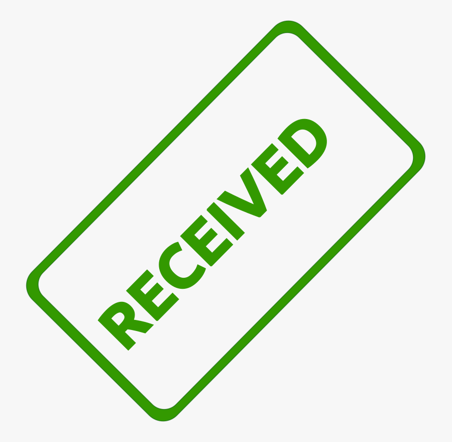 Paid Stamp Clip Art - Received Clipart, Transparent Clipart