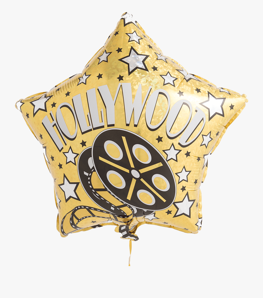 Hollywood Star - Inflated - - Hollywood Star, Transparent Clipart