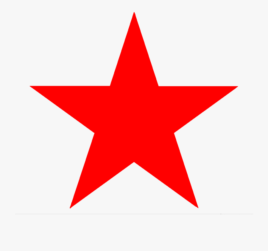 Transparent Star Clipart Png - Red Star Png, Transparent Clipart