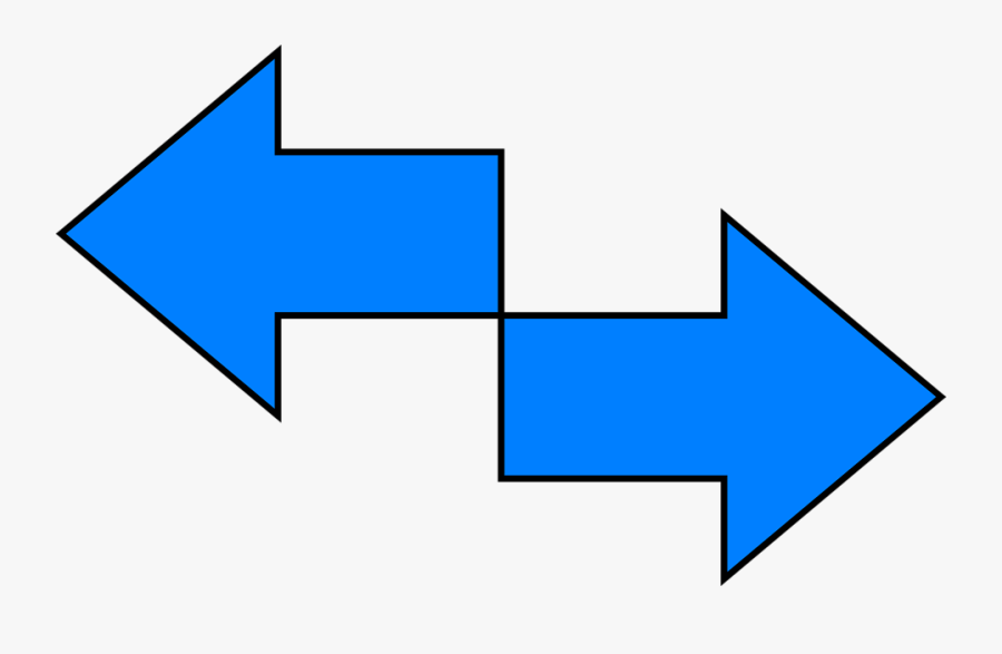 Transparent Two Way Arrow Png - Animation Two Way Arrow Gif, Transparent Clipart