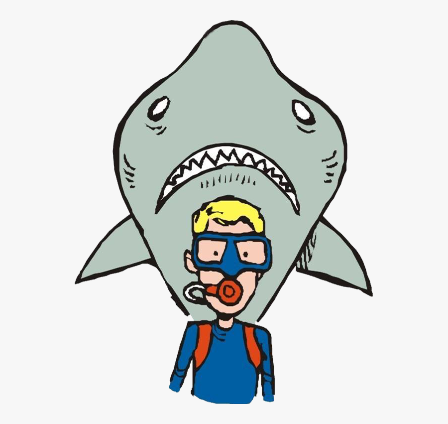 Clipart Shark Underwater, Transparent Clipart