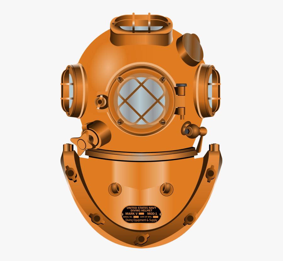 Hardware,copper,metal - Diving Helmet Clipart, Transparent Clipart