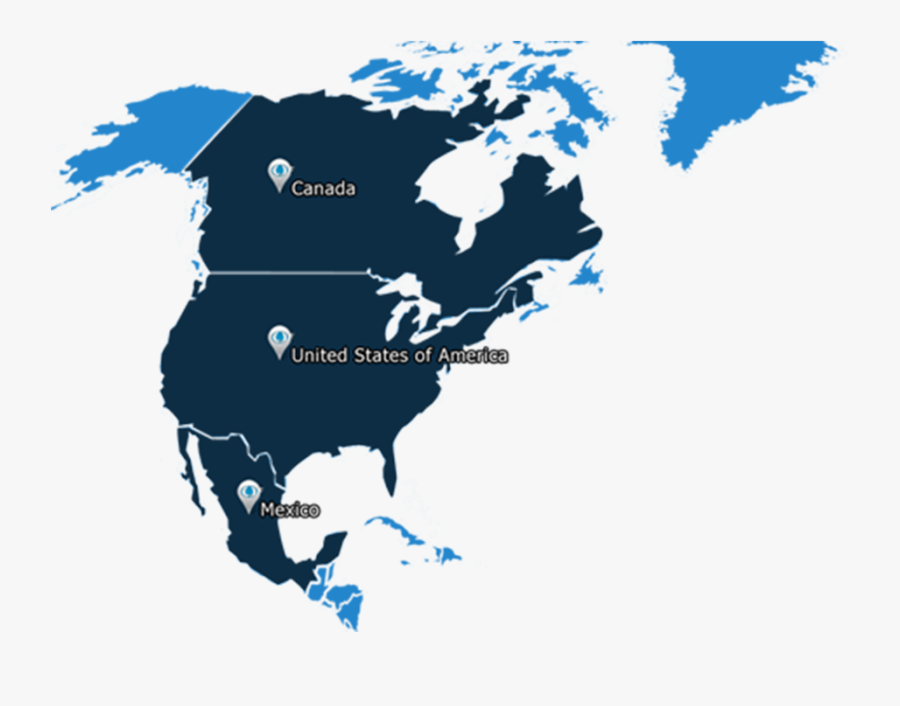 Transparent North America Png - World Map Hdi 2019, Transparent Clipart